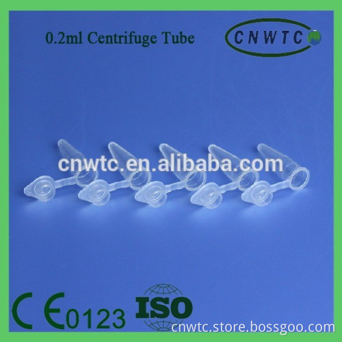 0.2ml plastic micro centrifuge tube